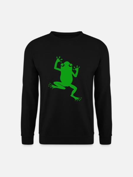 FROSCH - Unisex Pullover - Schwarz