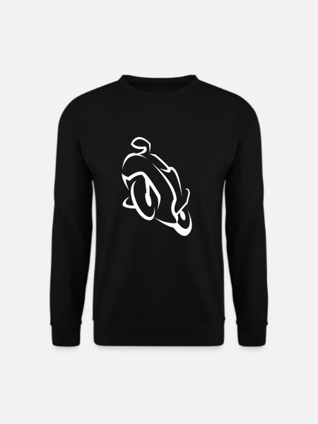 motorcycle - Unisex Sweatshirt - black
