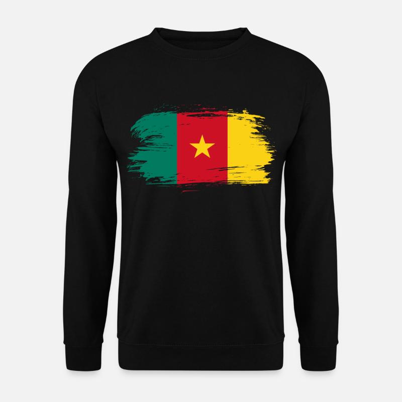 Drapeau du Cameroun drapeau - Sweat-shirt Unisexe - noir