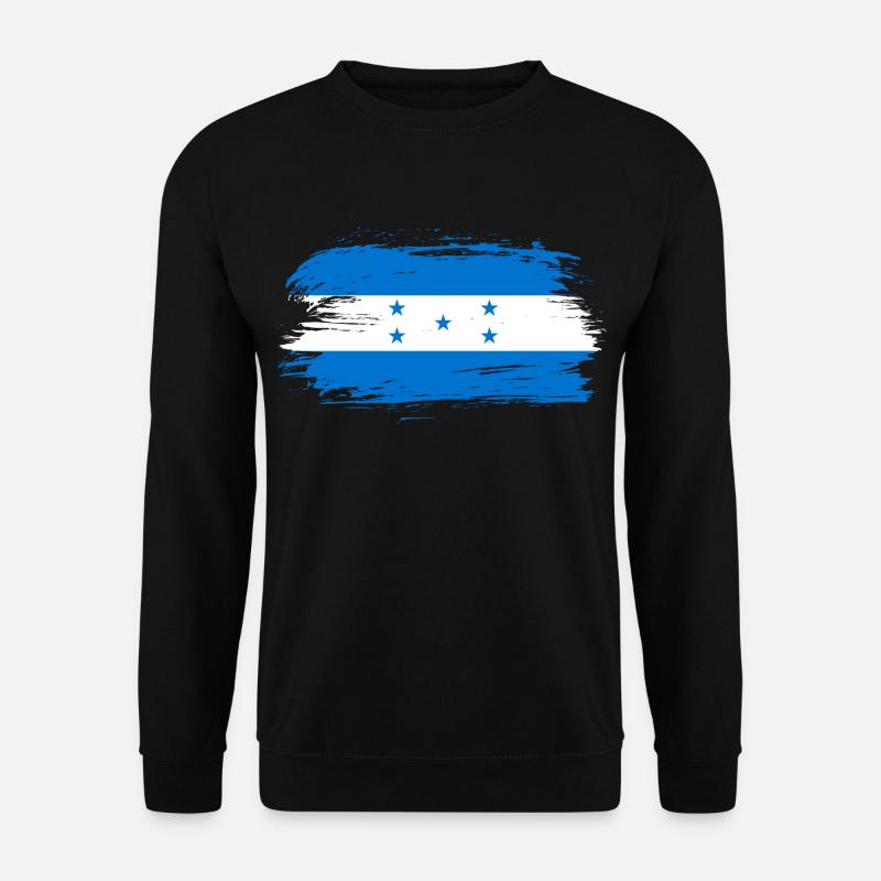 Honduras Fahne Flagge - Unisex Pullover - Schwarz