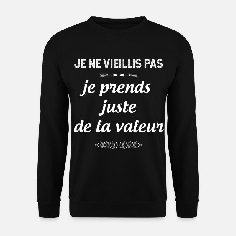Eternelle Jeunesse - Sweat-shirt Unisexe - noir