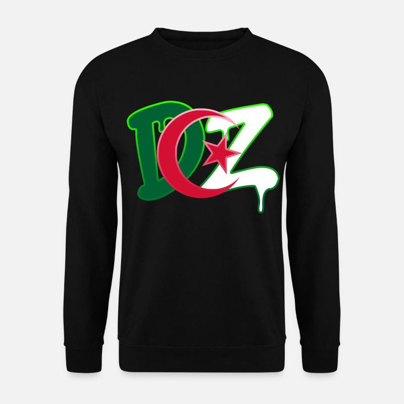 DZ Algeria - Unisex Sweatshirt - black