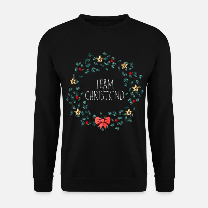 Team Christkind - Unisex Pullover - Schwarz