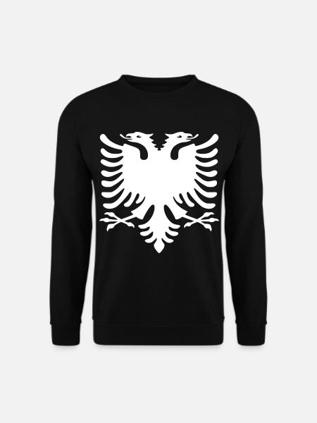 Albaner shqiptar - Unisex Pullover - Schwarz