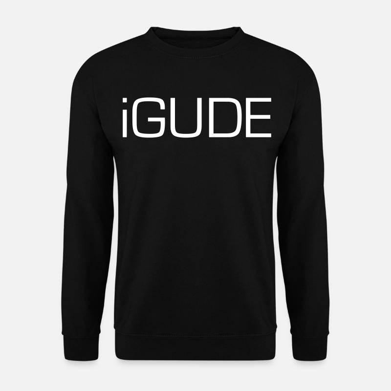 Hessisch - iGude - Unisex Pullover - Schwarz