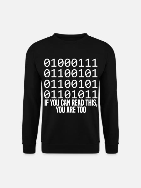 Programmer Coder Software Developer - Unisex Sweatshirt - black
