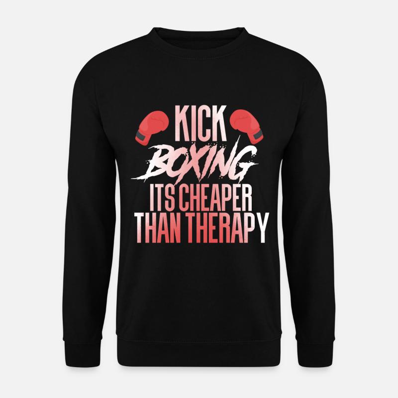kickboxen kickboxing - Unisex Pullover - Schwarz