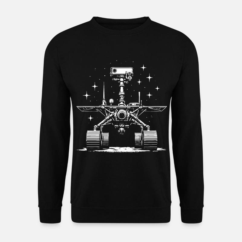 Mars Rover - Cooles Weltraum Design - Unisex Pullover - Schwarz
