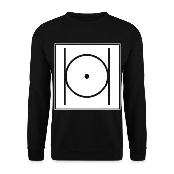 Masonic Illuminati - Unisex Sweatshirt - black - Front - Alina (178cm) & Michal (187cm)