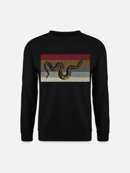 Schlange - Unisex Pullover - Schwarz