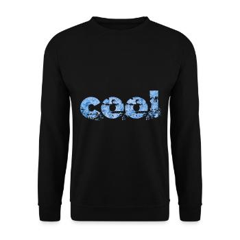Cool Cool Cool - Unisex Pullover - Schwarz - Vorne - Alina (178cm) & Michal (187cm)