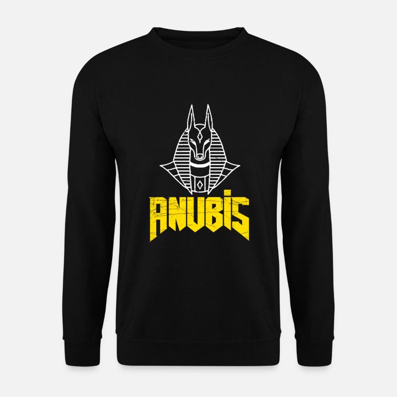 Egypte dieu Anubis pyramide Sphinx Giza - Sweat-shirt Unisexe - noir