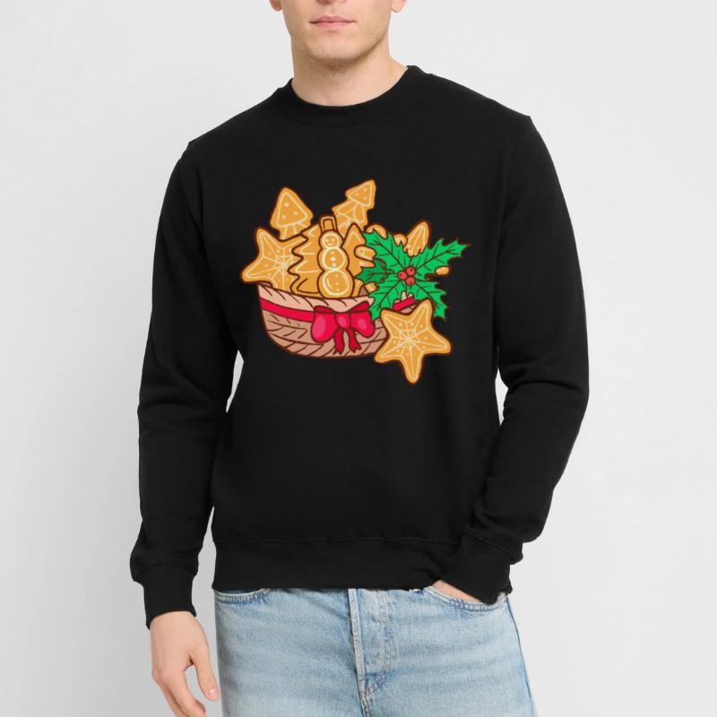 Biscuits de Noël cuisson biscuits biscuits de Noël Sweat-shirt Unisexe