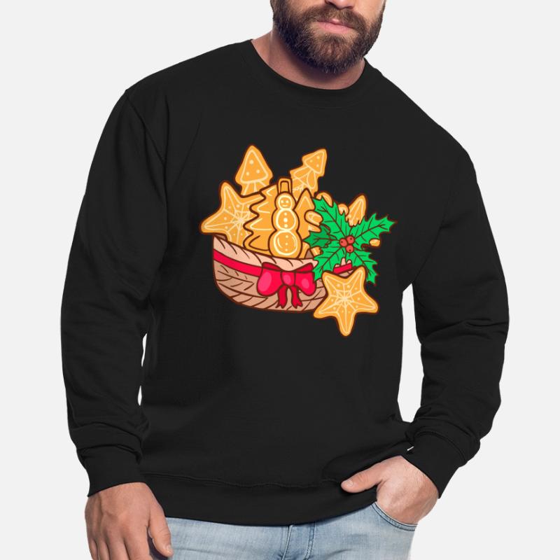 Biscuits de Noël cuisson biscuits biscuits de Noël Sweat-shirt Unisexe