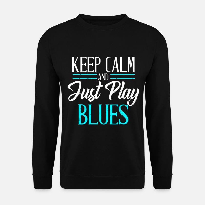 Blues Music Locker Stay Gift - Unisex Sweatshirt - black