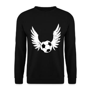 football - Sweat-shirt Unisexe - noir - Devant - Alina (178cm) & Michal (187cm)