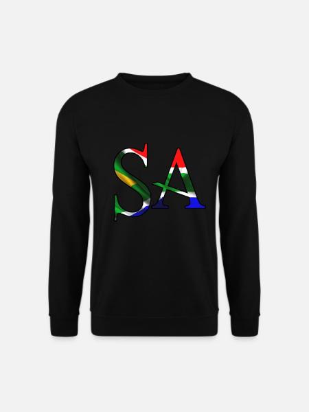 Südafrika SA Afrika Patriotismus Stolz Afrikaner - Unisex Pullover - Schwarz