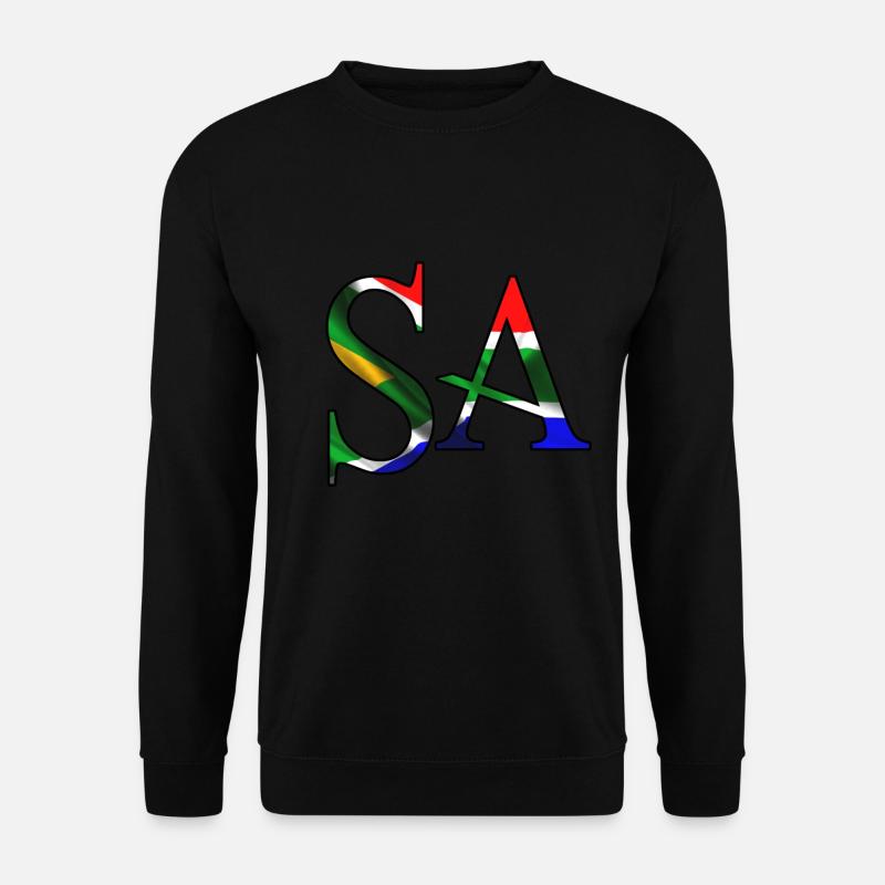 Südafrika SA Afrika Patriotismus Stolz Afrikaner - Unisex Pullover - Schwarz
