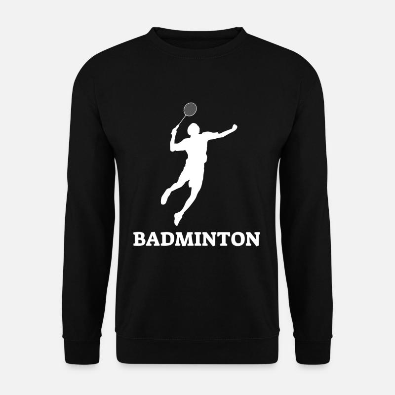 badminton - Unisex Sweatshirt - black