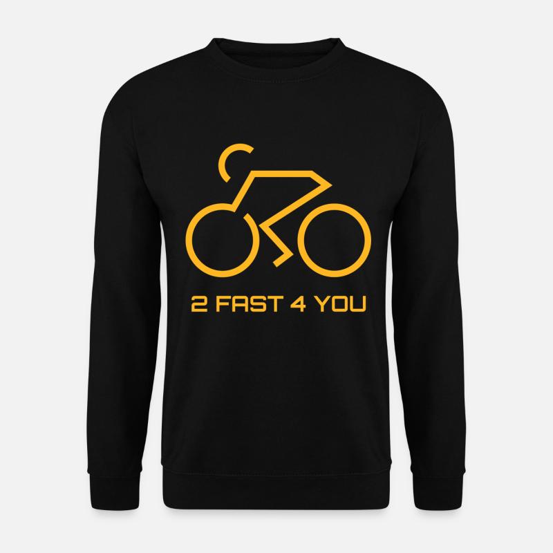 Rennrad - Unisex Pullover - Schwarz