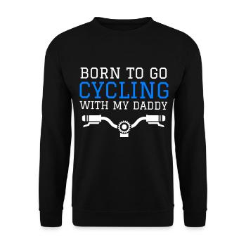 Radsport - Unisex Pullover - Schwarz - Vorne - Alina (178cm) & Michal (187cm)