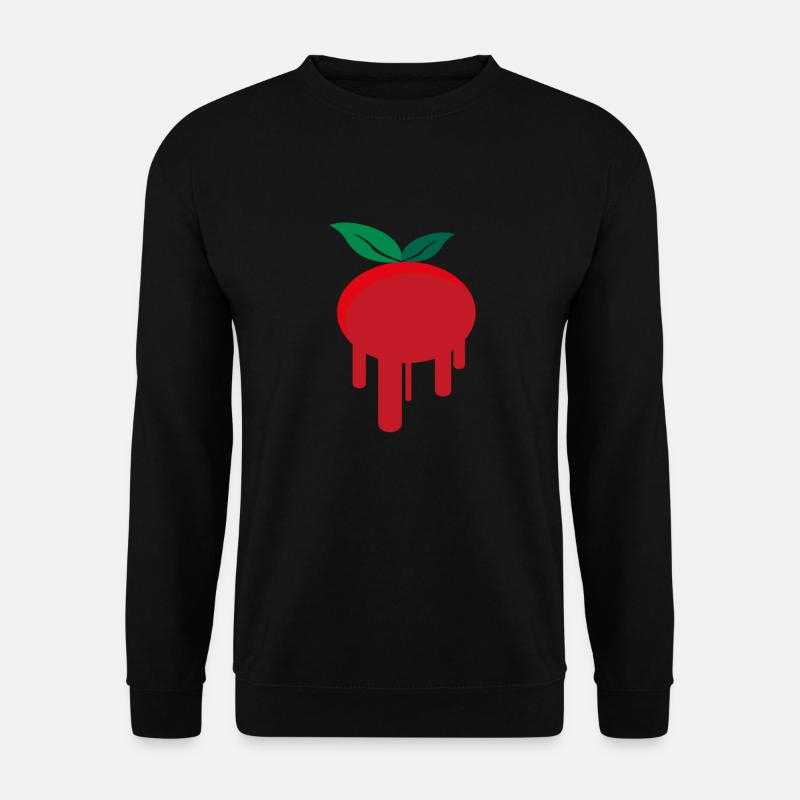 tomato - Unisex Sweatshirt - black