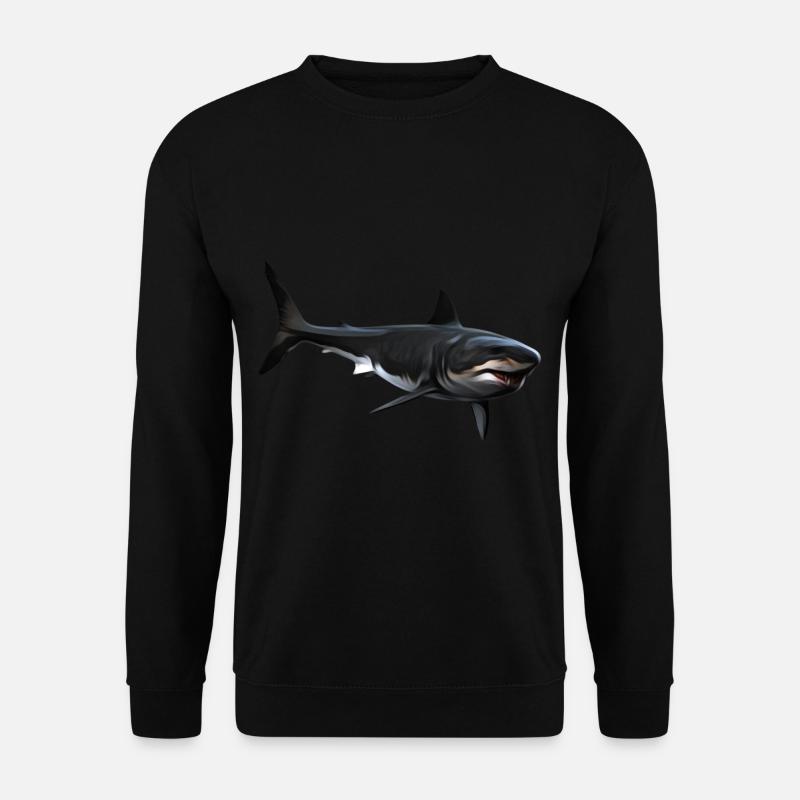 Hai - Unisex Pullover - Schwarz