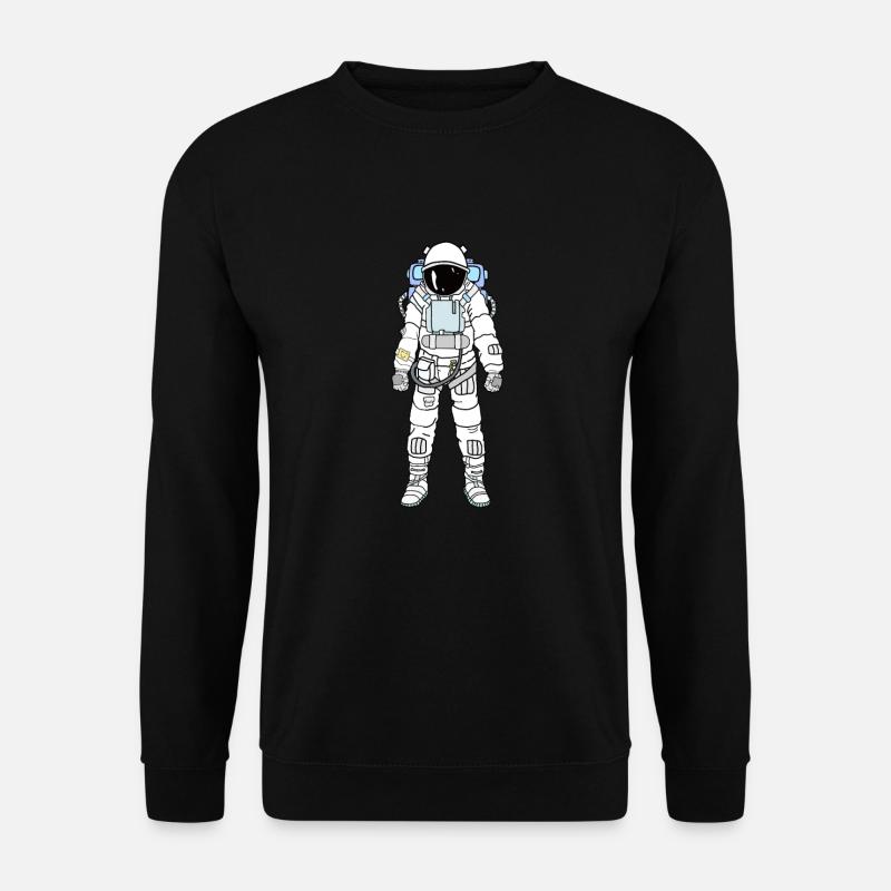 Astronaut Kosmos - Unisex Pullover - Schwarz