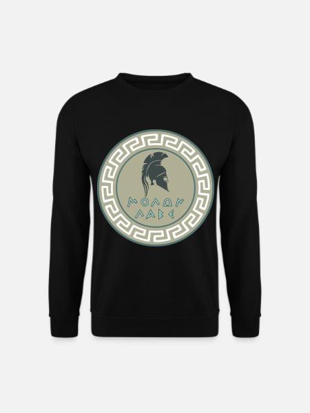 Spartan Molon Labe - Unisex Sweatshirt - black