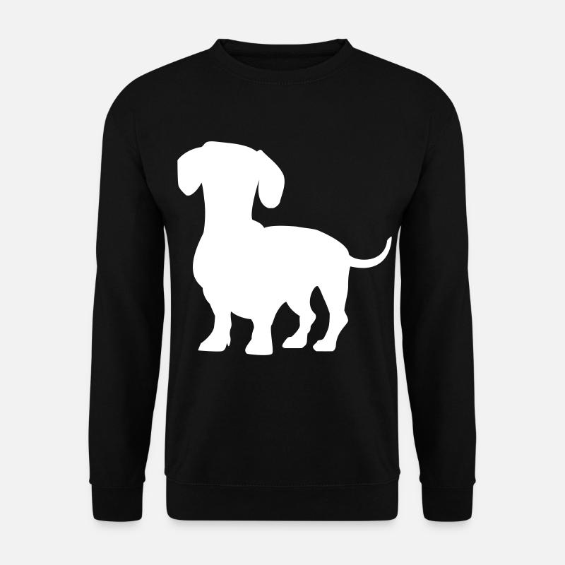 Dackel - Unisex Pullover - Schwarz