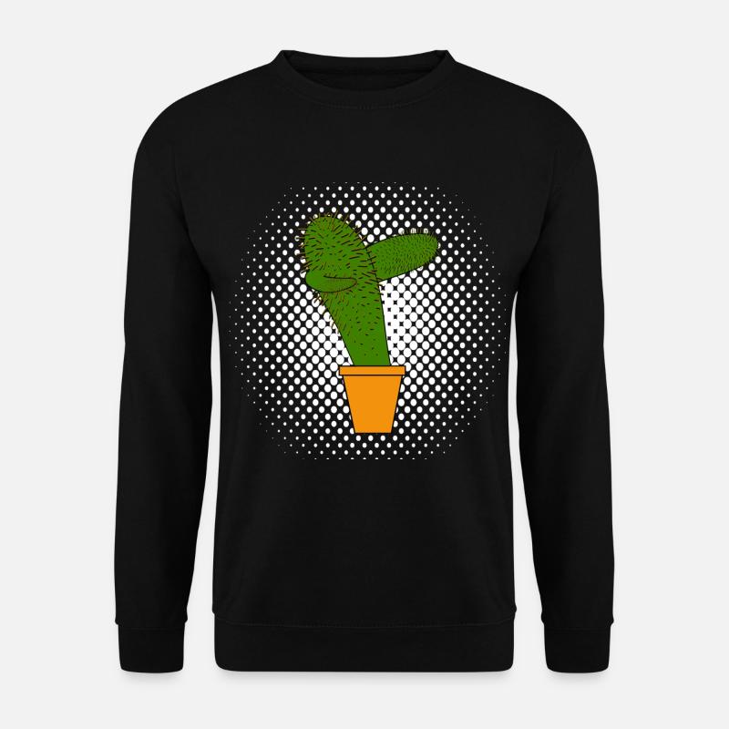 Cactus dabbing - Unisex Sweatshirt - black