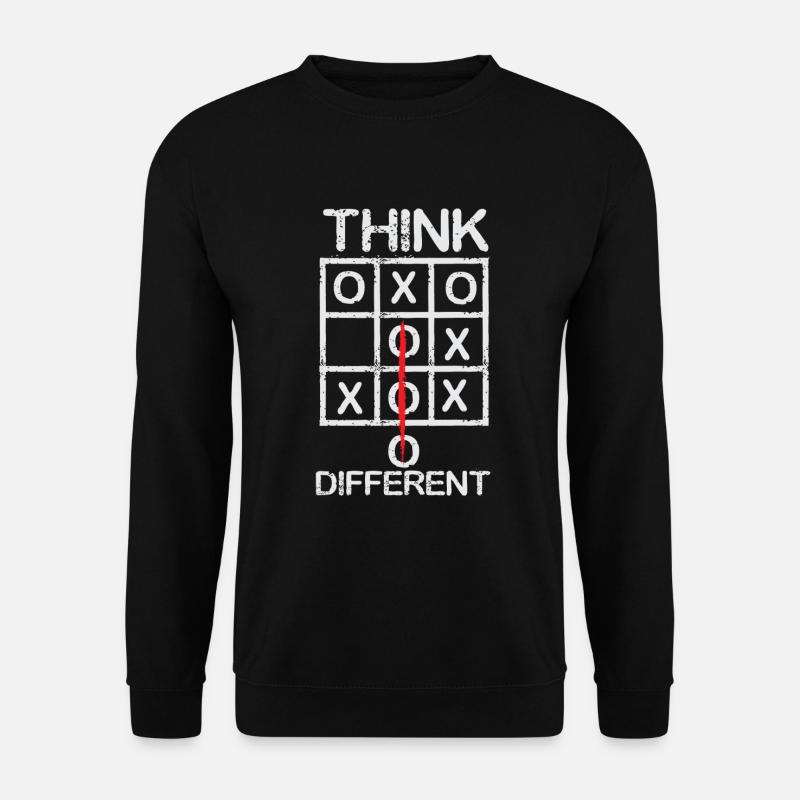 Think different - Sweat-shirt Unisexe - noir