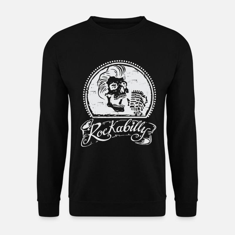 Rockabilly - Unisex Pullover - Schwarz