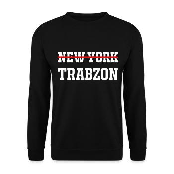Trabzon Turquie Osmanli cadeau à Türkiye Izmir - Sweat-shirt Unisexe - noir - Devant - Alina (178cm) & Michal (187cm)