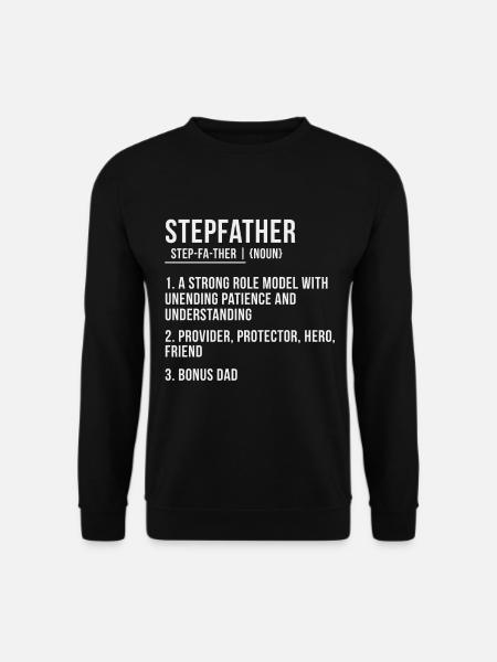 Beau-père fête des pères idées cadeaux cadeau papa - Unisex sweater - sort