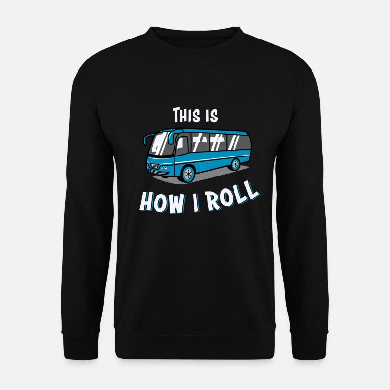 Bus driver bus - Unisex Sweatshirt - black