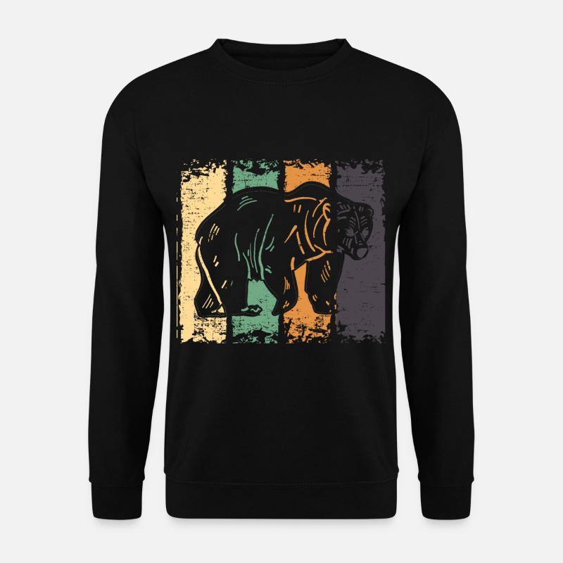 Bear - Unisex Sweatshirt - black