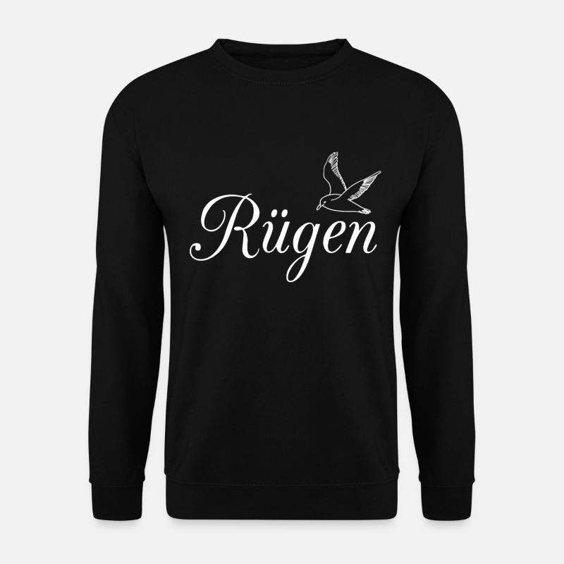 Rügen Möwe - Unisex Pullover - Schwarz