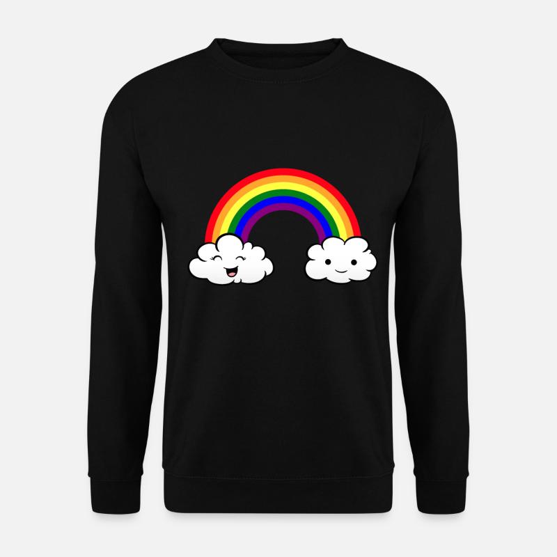 LGBT Rainbow - Unisex Pullover - Schwarz
