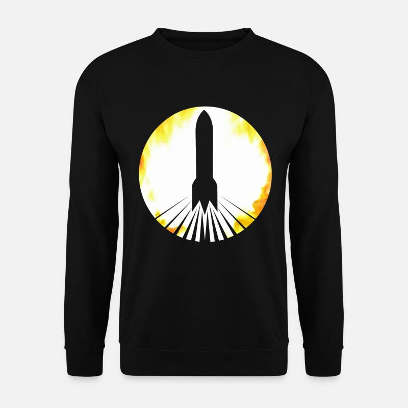 Rocket launch - Unisex Sweatshirt - black
