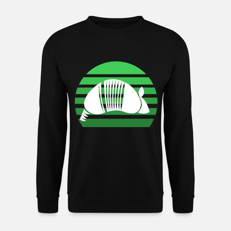 Armadillo sunset - Unisex Sweatshirt - black