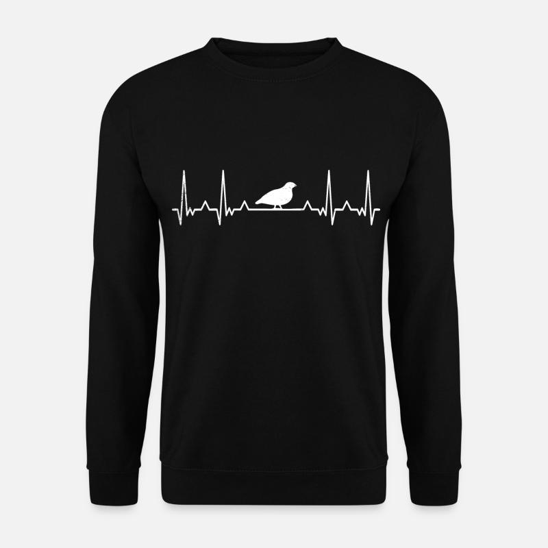 Wachtelhalter Wachtelzüchter Wachteln Geschenkidee - Unisex Pullover - Schwarz