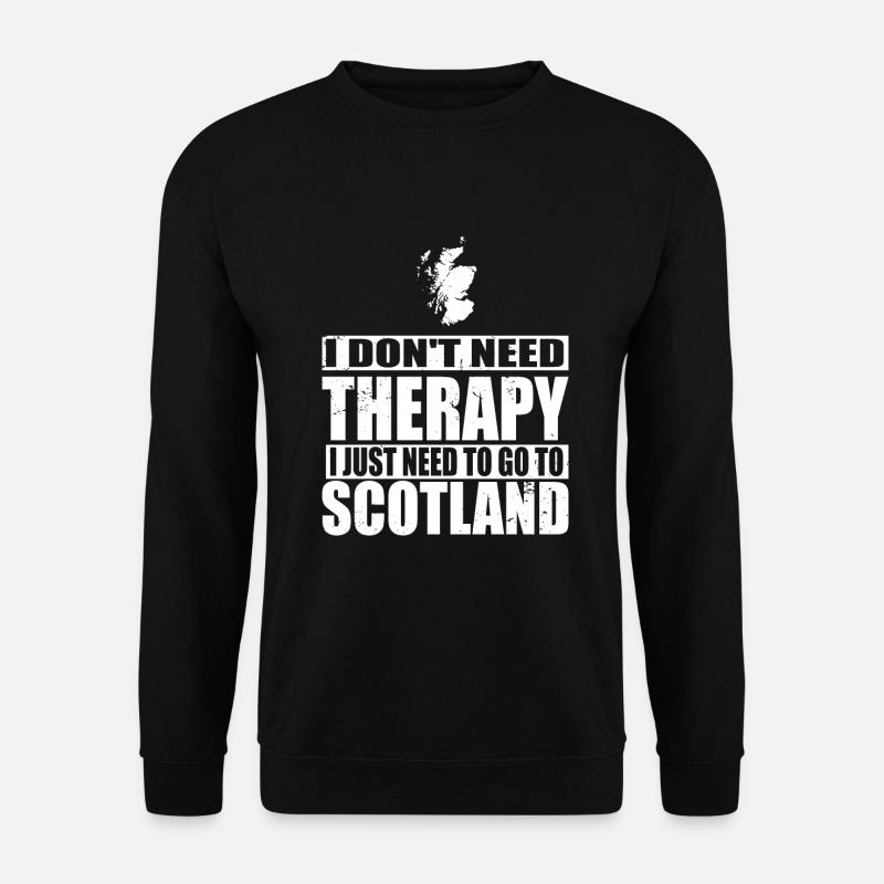 Ecosse Écossais Écossais - Sweat-shirt Unisexe - noir