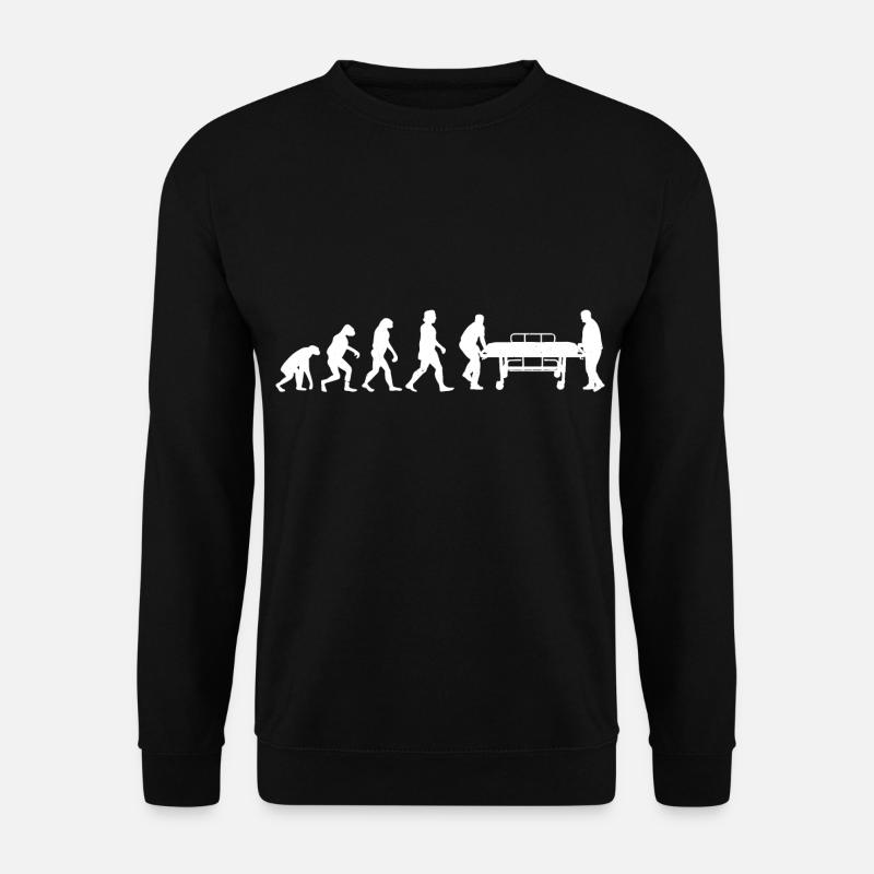 Sanitäter Geschenkidee Rettungssanitäter Notarzt - Unisex Pullover - Schwarz
