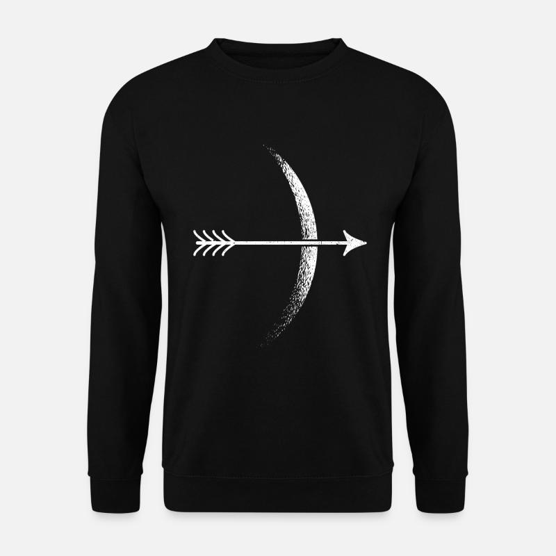 Archery archery archery moon - Unisex Sweatshirt - black