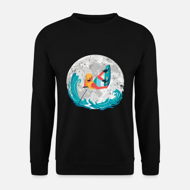 Wakeboard Wakeboard Wakeboarder cadeau - Sweat-shirt Unisexe - noir