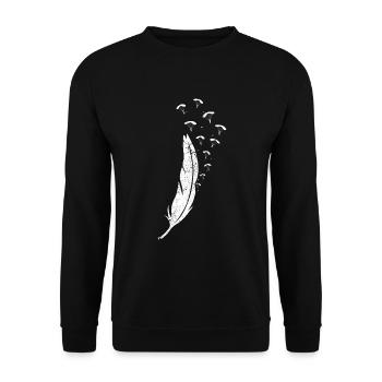Parapente Parapente Parapente Plume - Sweat-shirt Unisexe - noir - Devant - Alina (178cm) & Michal (187cm)