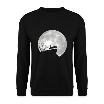 Piano Keyboard Pianists Piano Piano Piano Piano Pianist - Unisex Sweatshirt - black - Front - Alina (178cm) & Michal (187cm)
