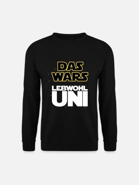 Das wars, Lebwohl Uni! - Unisex Pullover - Schwarz