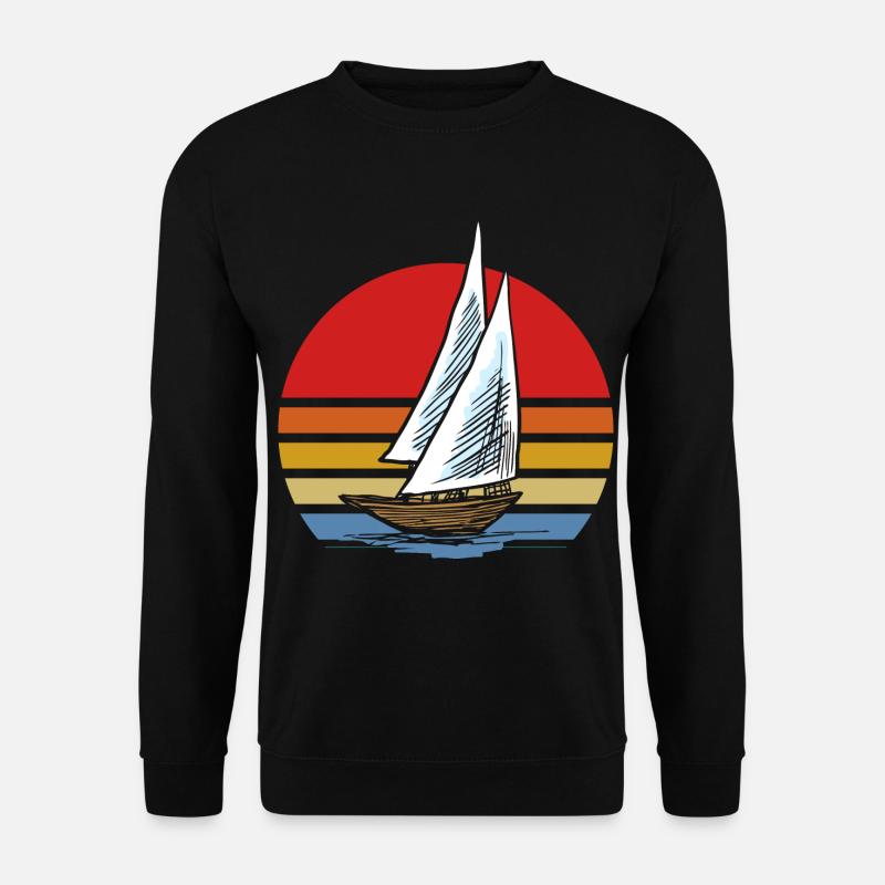 Segeln - Unisex Pullover - Schwarz
